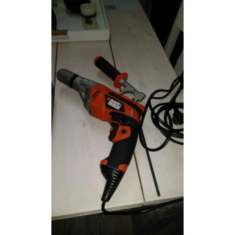 Klopboormachine. Black& Decker