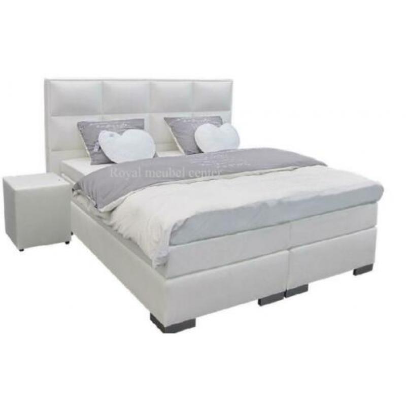 Boxspring complete 2 pers Koning bedden set TOP SALE!