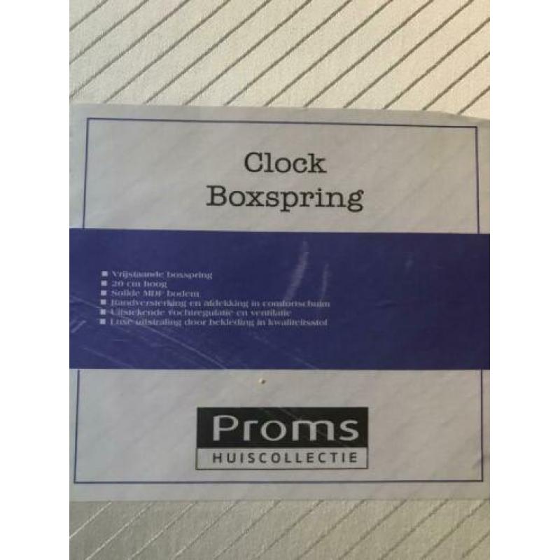 Boxspring 2x 90/200 inclusief hoofdbord