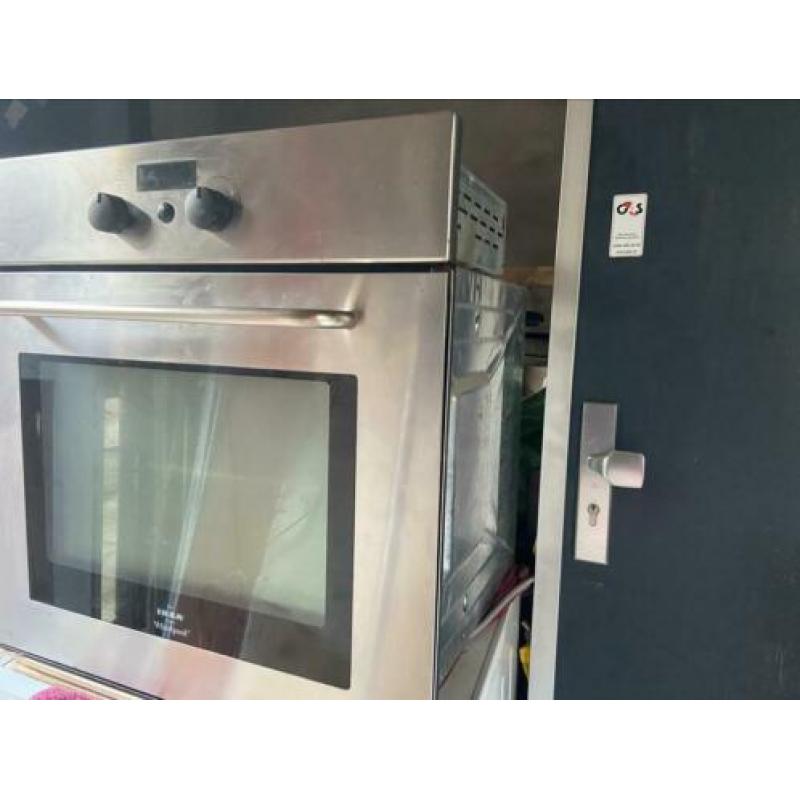 Inbouw oven met hete lucht rvs whirlpool