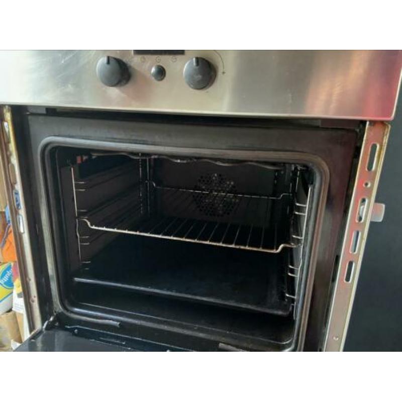 Inbouw oven met hete lucht rvs whirlpool