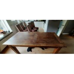 Houten tafel 90x200