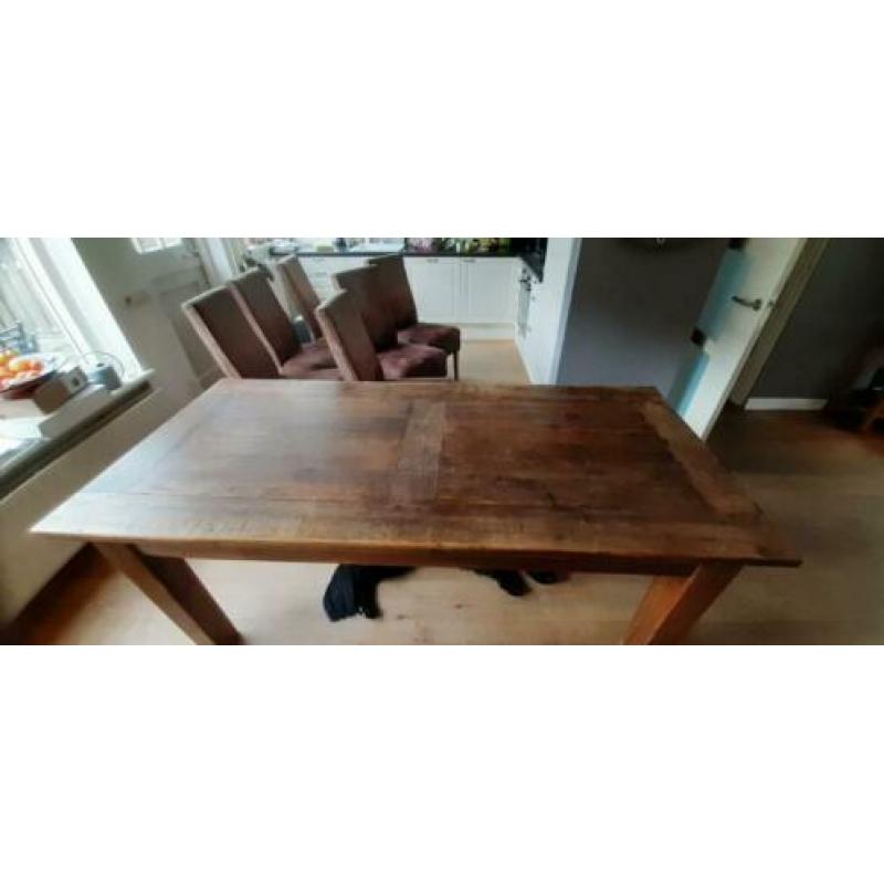 Houten tafel 90x200