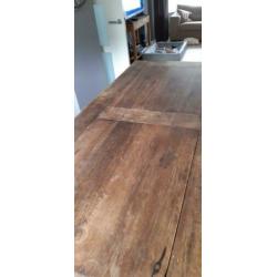 Houten tafel 90x200