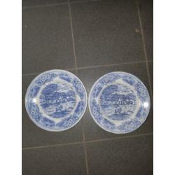 Ironstone tableware 2 borden