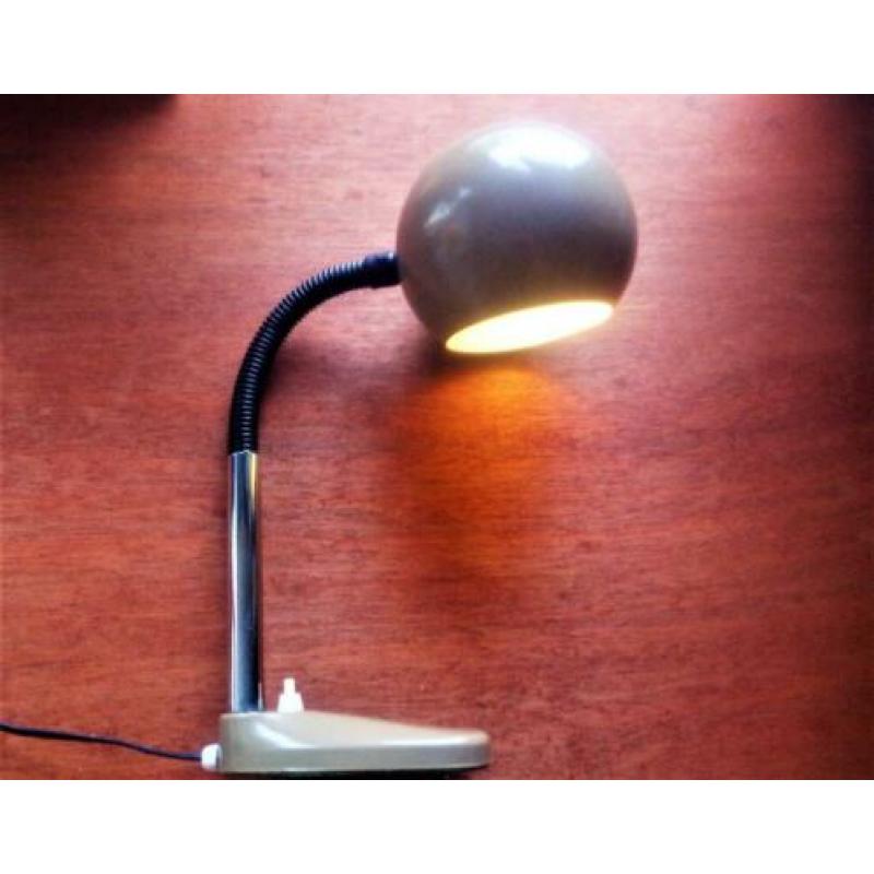 Retro / Vintage Bureaulamp / Burolamp Jaren 70 / Seventies