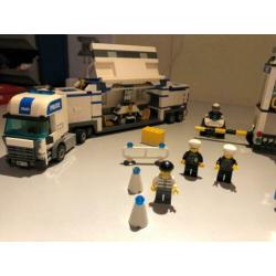 LEGO City politie voertuigen (7723, 7741, 7743, 7244)