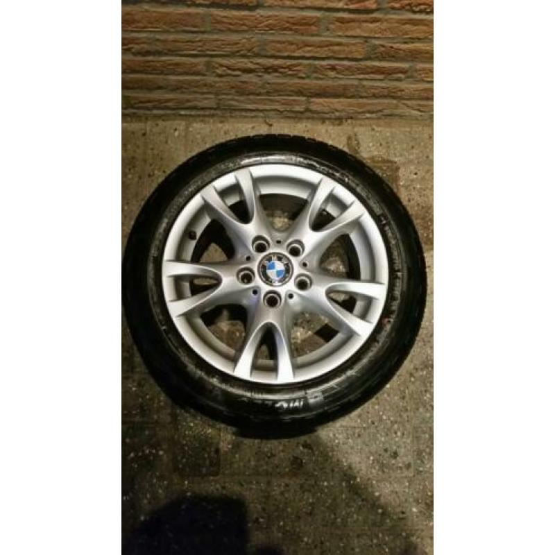 16" BMW velgen 5x120 met NIEUWE zomerbanden 7-8mm profiel!!