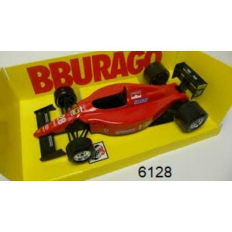 NIEUW 1:24 Burago FERRARI 641/2 nr 6128 modelauto