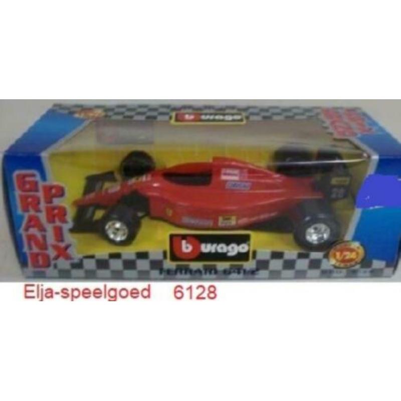 NIEUW 1:24 Burago FERRARI 641/2 nr 6128 modelauto