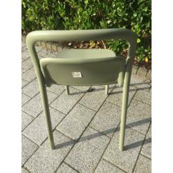 ZUIVER stoel REX green 4 x