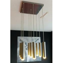 Design hanglamp met 9 lampen