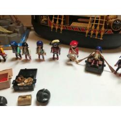 Playmobil schip+ meeneem schatkist