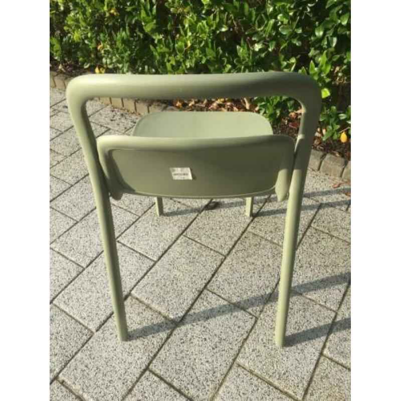 ZUIVER stoel REX green 4 x