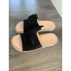 Fred de la bretoniere espadrille slipper leer maat 39