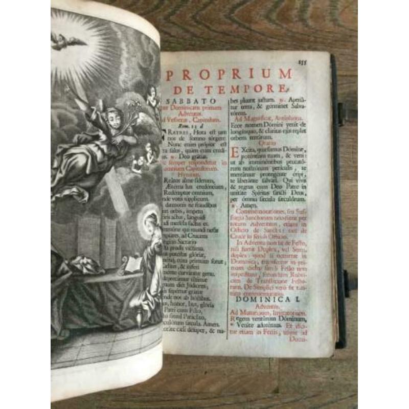 Horae Diurnae Breviarii Romani 1709 8 gravures Moretus