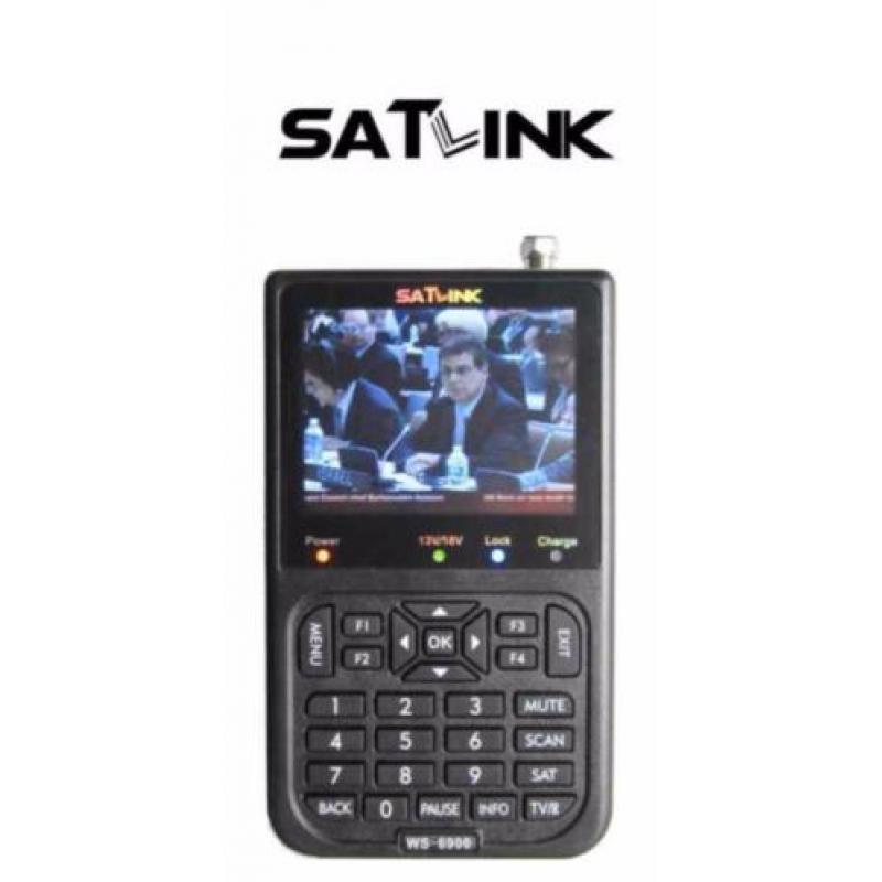 Satlink LCD satelliet meter, WS-6906