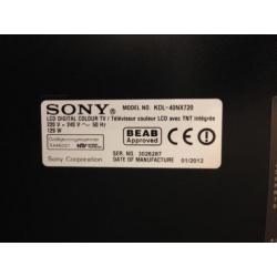 Sony Bravia KDL40NX720