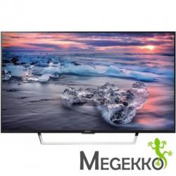 Sony KDL49WE755 49" Full HD Smart TV Wi-Fi Zwart, Zilver L..