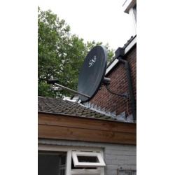 SAB schotelantenne 110 cm met motor en decoder