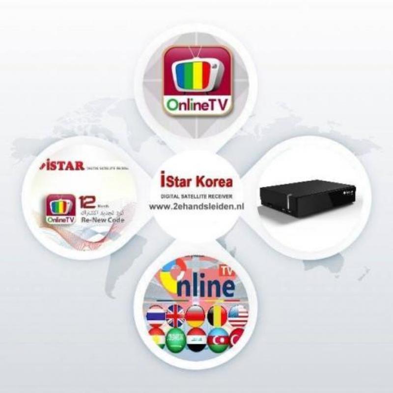 Te koop ISTAR Korea A9000 PLUS, Full HD-USB- satelliet ontva