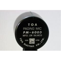 Toa paging mic,pm-600d tafelmicrofoon.